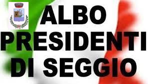 Domanda iscrizione albo presidente di seggio elettorale. Domanda iscrizione albo presidente di seggio elettorale.