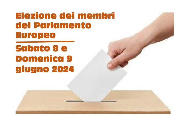 Apertura straordinaria Ufficio Elettorale per rilascio certificazione iscrizione liste elettorali per candidatura alle elezioni dei membri del Parlamento europeo spettanti all'Italia dell'8 e 9 giugno 2024