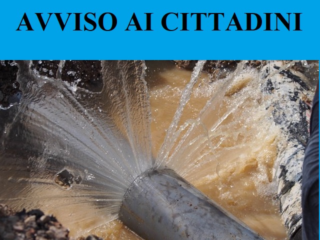 Ordinanza contingibile ed urgente di divieto utilizzo acqua della rete pubblica a Tanca Marchese per scopi potabili ed alimentari