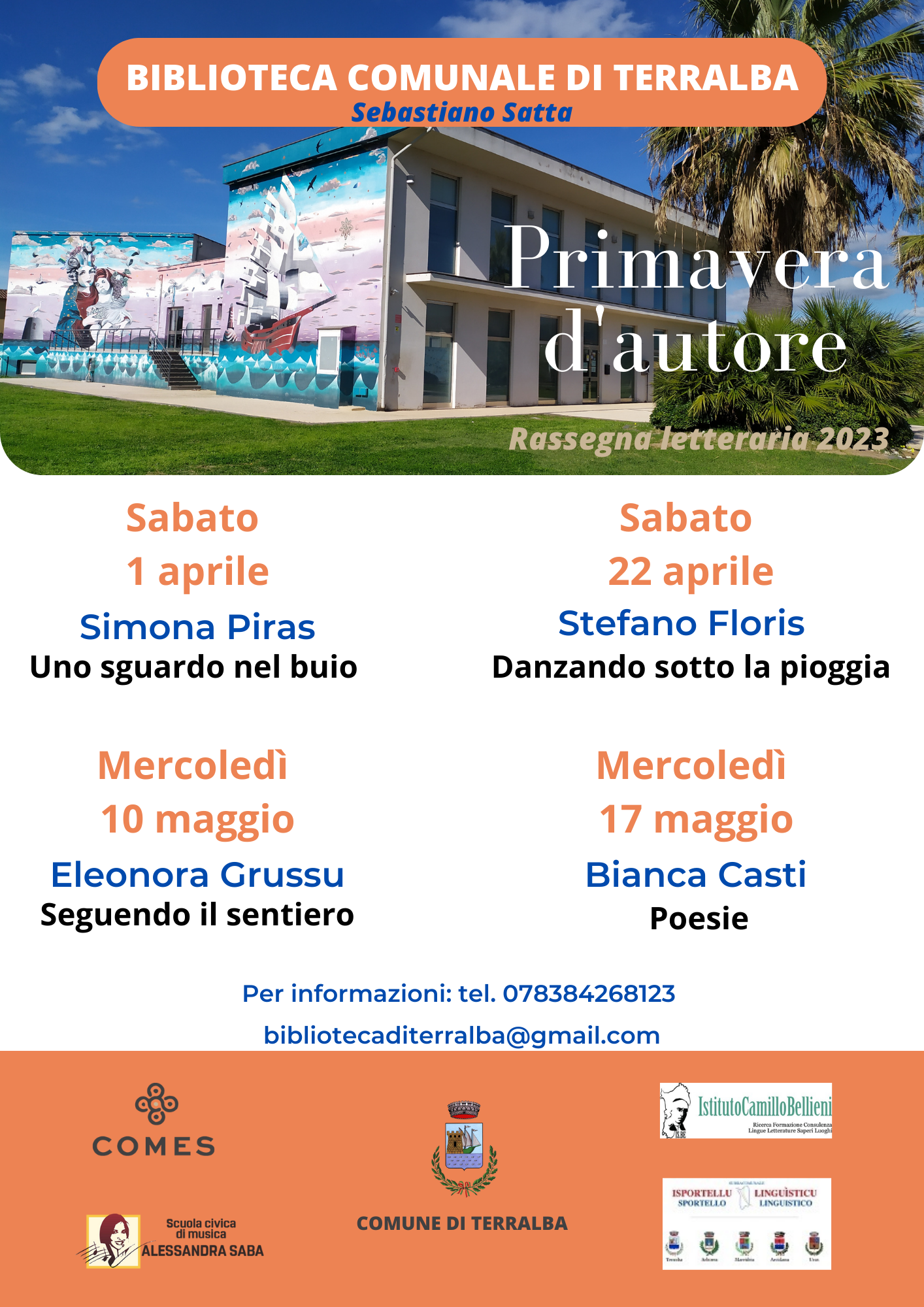 Biblioteca comunale "sebastiano satta" - primavera d'autore