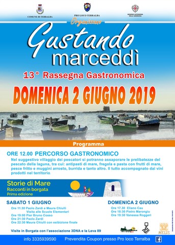 Gustando marceddì 2019