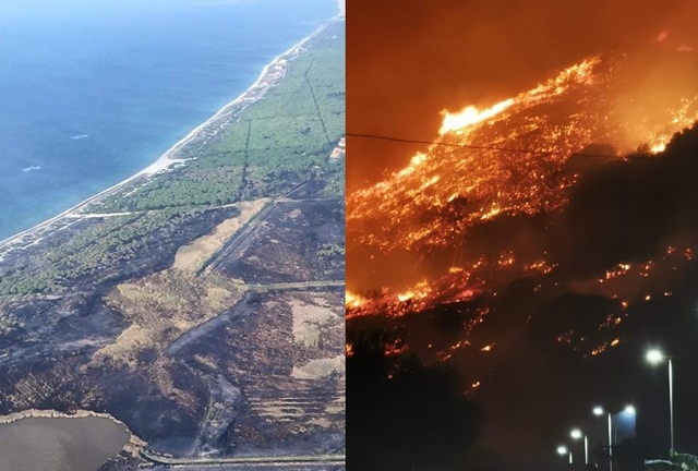 Incendi nei territori dei comuni di Arborea e Bosa. Solidarietà del Sindaco e dell’Amministrazione Comunale di Terralba. 