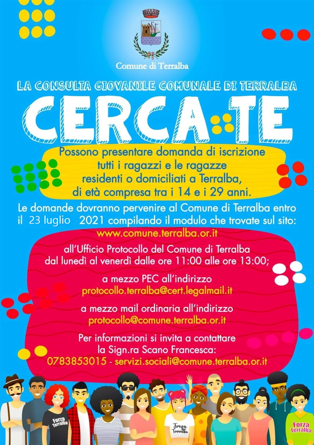 Riapertura termini iscrizioni Consulta Giovanile
