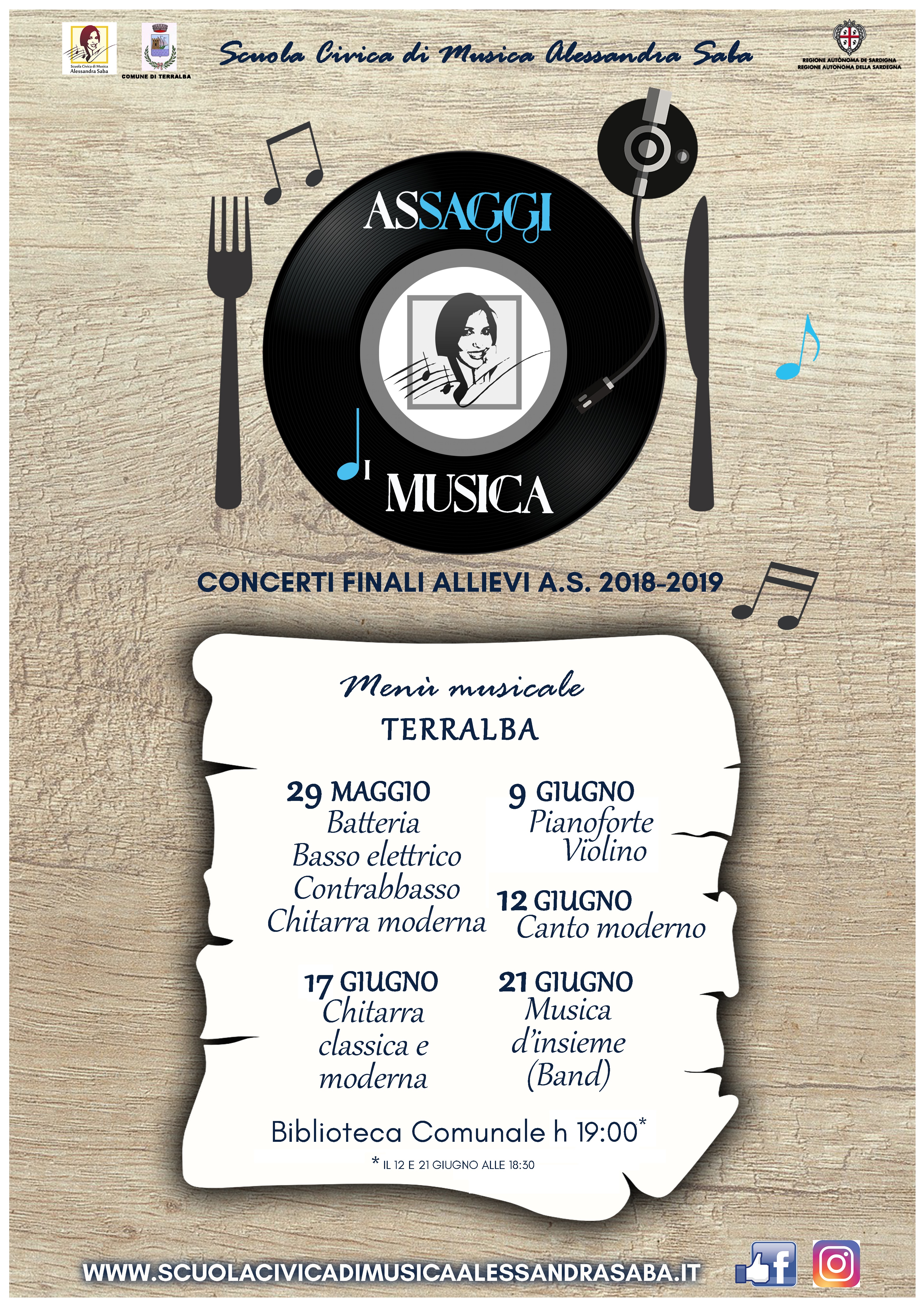 Scuola Civica di Musica - Concerti di fine anno