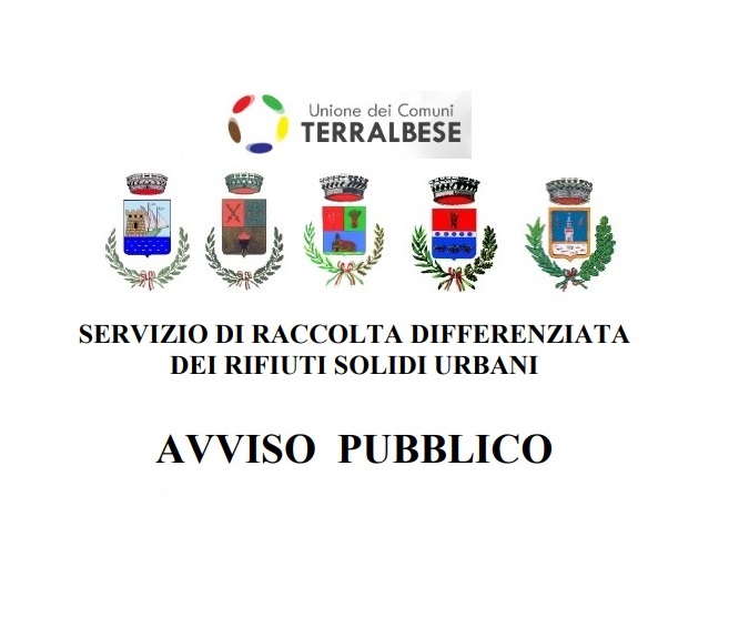 Avviso Pubblico: Interruzione del servizio rifiuti ingombranti non riciclabili